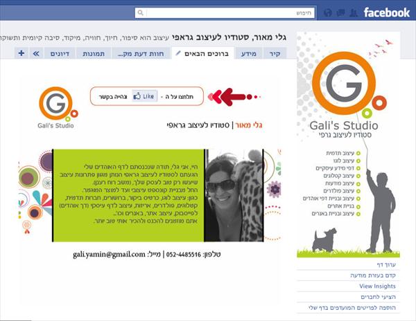 עיצוב והקמה דף אוהדים