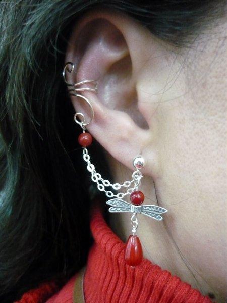 עגיל חבק  ear cuff