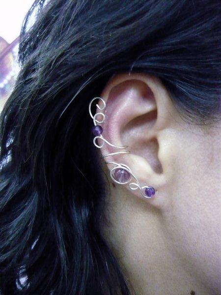 עגיל חבק  ear cuff