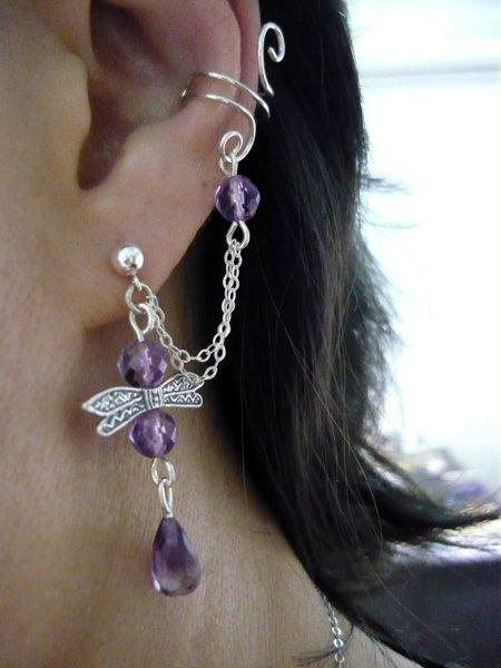 עגיל חבק  ear cuff