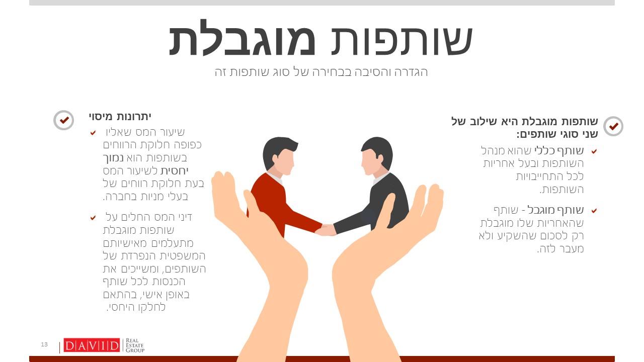 עיצוב מצגת השקעות נדלן בארה"ב