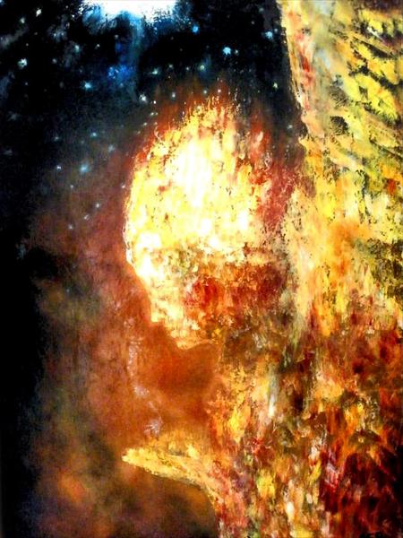 Angel oil on canvas