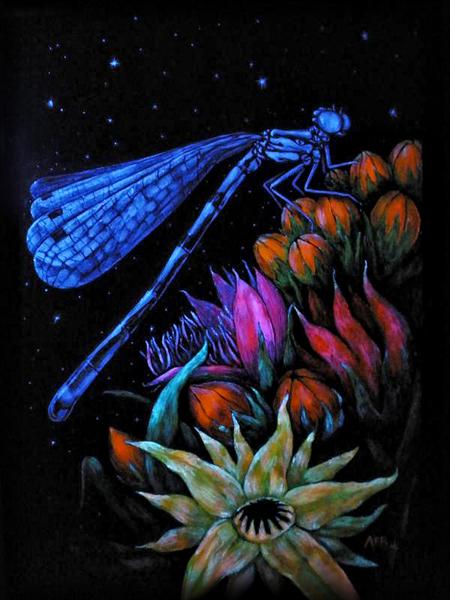 Dragonfly Fluorescent Acrylic