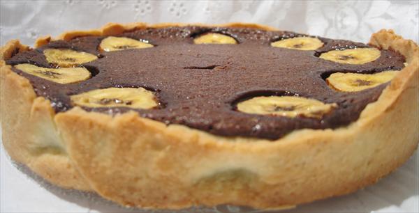 פאי שוקולד בננות.
