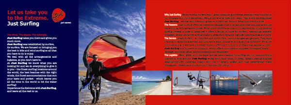 ברושור (פנים)just surfing