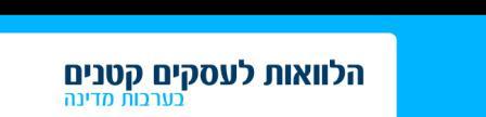 בקשת הלוואה בערבות מדינה