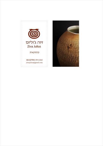 כרטיס ביקור+ צילום מוצר+ לוגו
