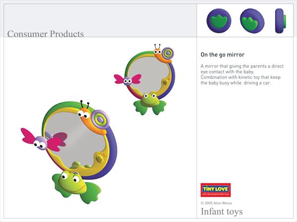 tiny love On the go mirror