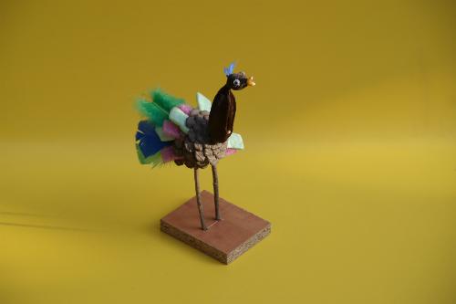 דוגמא ליצירה - טווס