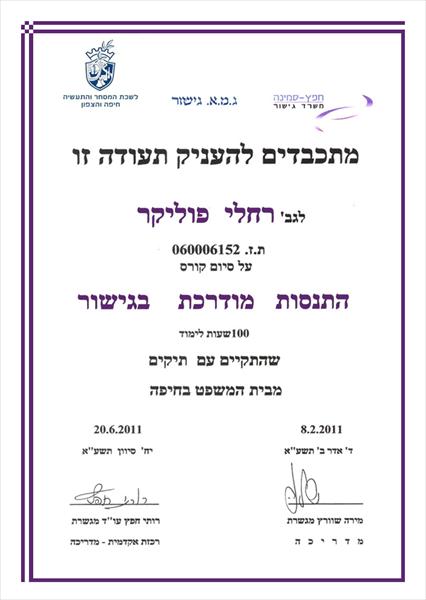 תעודת פרקטיקום