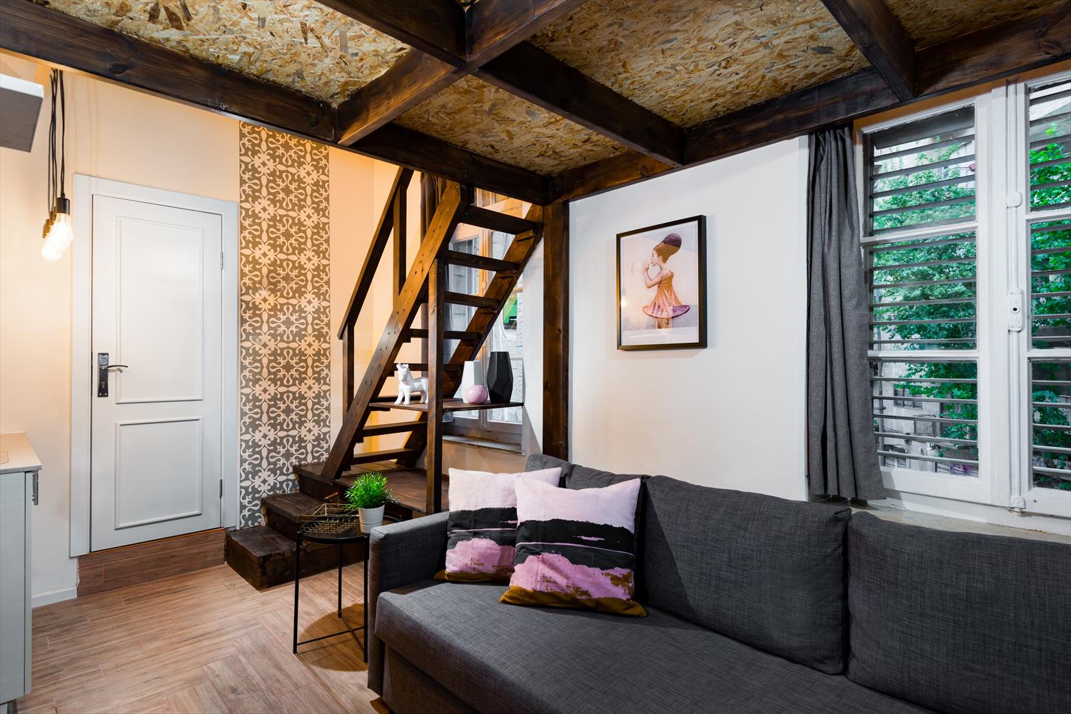 עיצוב דירת airbnb רומנטית