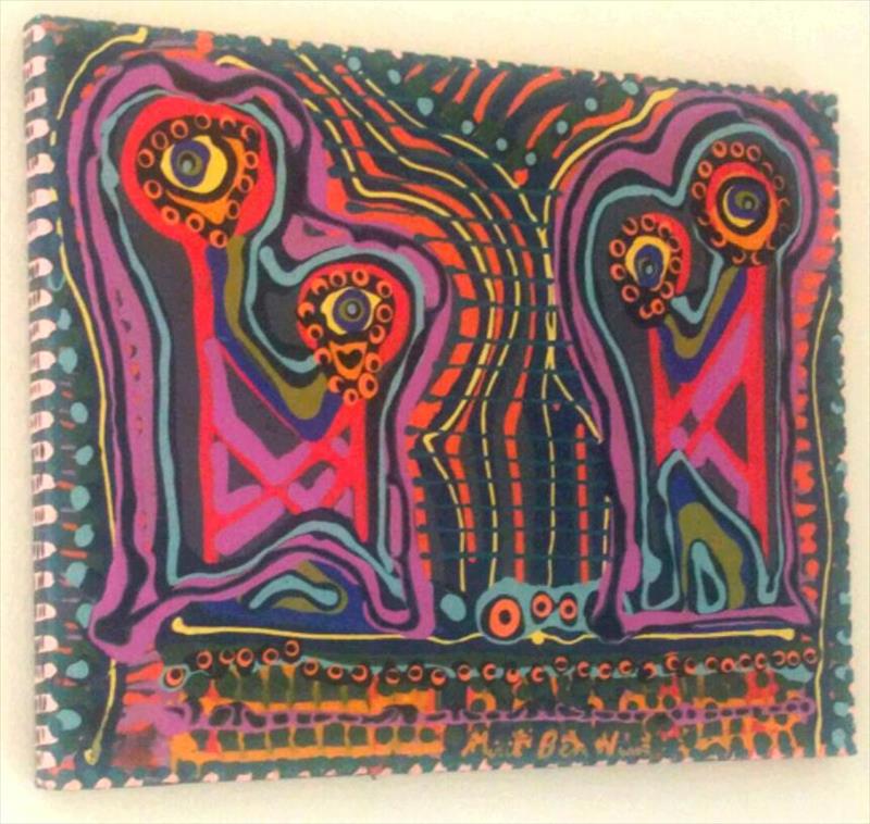 acrylic art israel modern visual paintings mirit ben nun