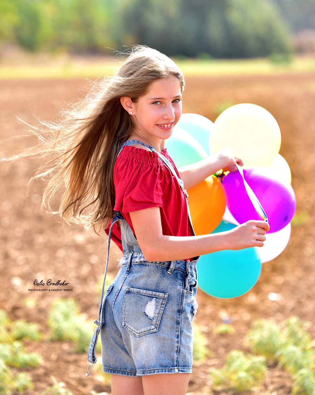 צילומי בת מצווה בטבע