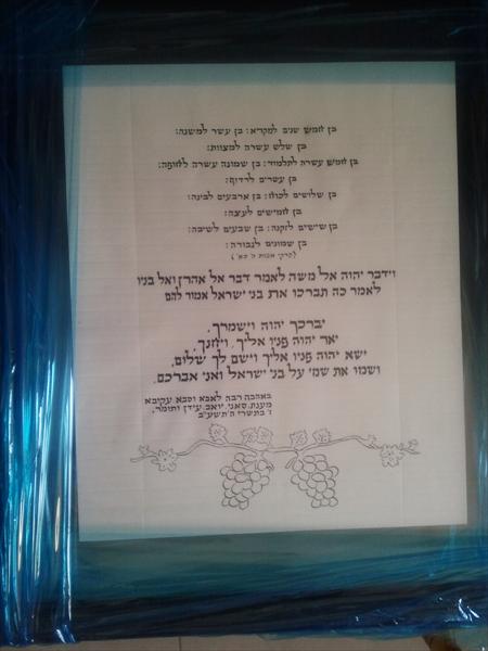 ברכת כהנים בהקדשה אישית