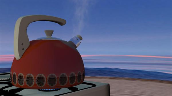 הקומקום של סבתא (Blender3D)
