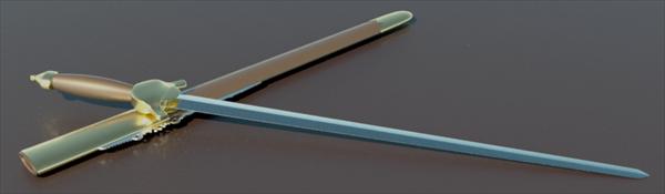 חרב טאי צ'י (Blender3D)