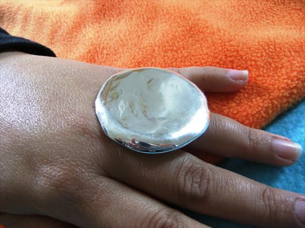 טבעת ציפוי כסף