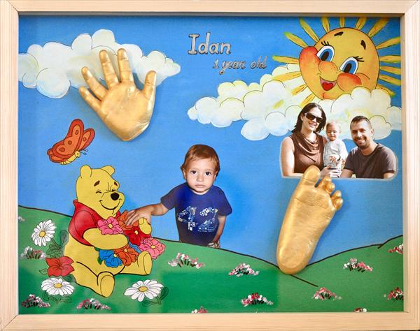 מודלים: כף יד+כף רגל