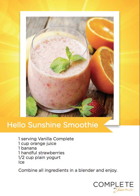 ארוחת שייק Juice PLUS COMPLETE (ג׳וס פלאס קומפליט)