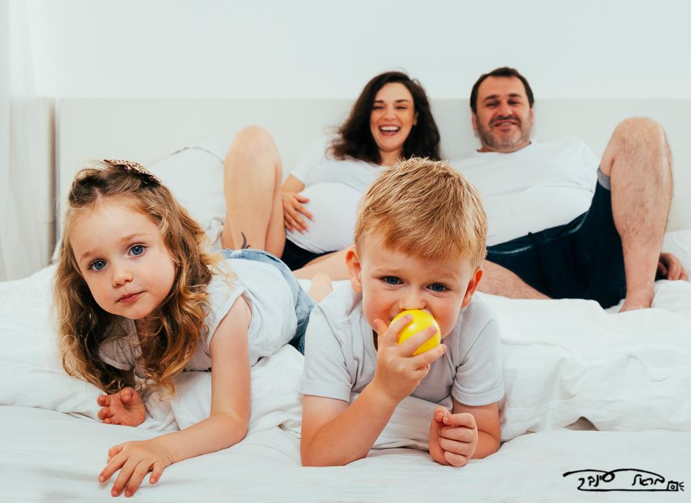 צילומי משפחה בבית