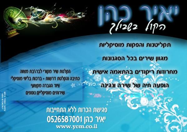 תקליטנות שירה ונגינה