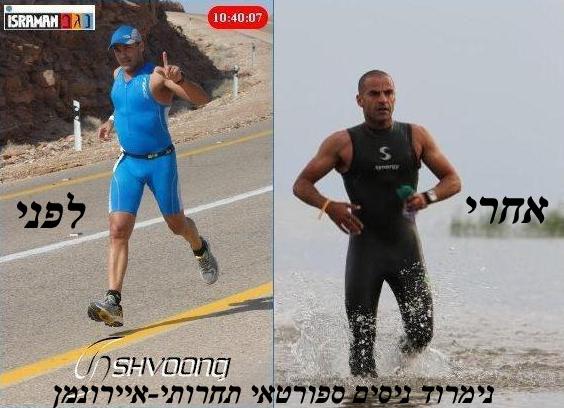 תזונת ספורטאים- לפני ואחרי הרזיה