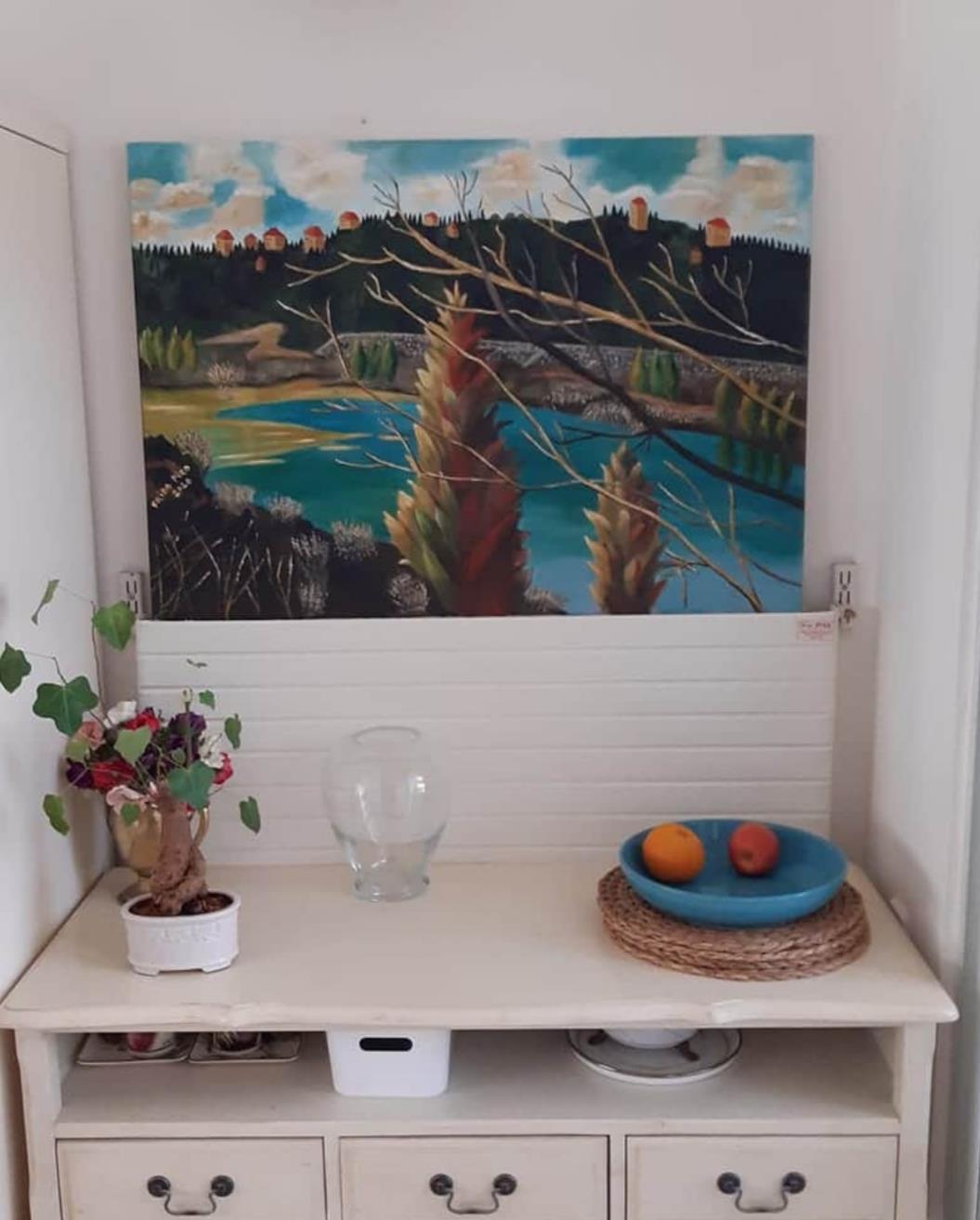 פרידה פירו Frida piro art אמנות ישראלית יוצרת אמנית ציירת ישראלית מודרנית עכשווית פמיניסטית ריאליסטי