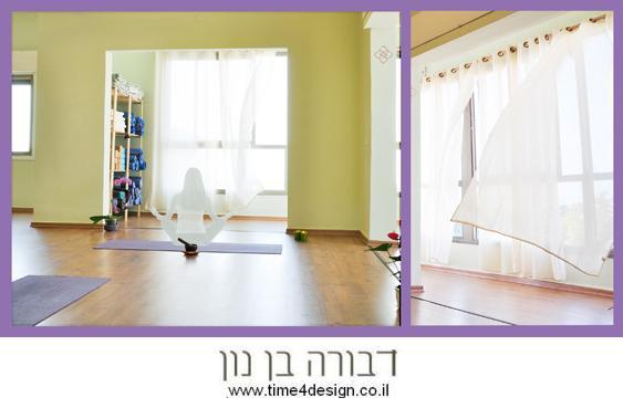 עיצוב סטודיו ליוגה