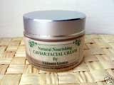 natural nourishing caviar facial cream