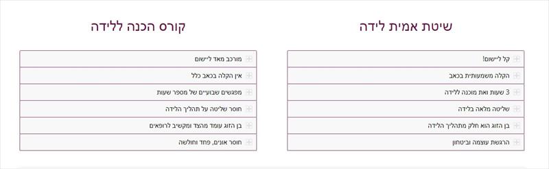 שיטת אמית ללידה קלה