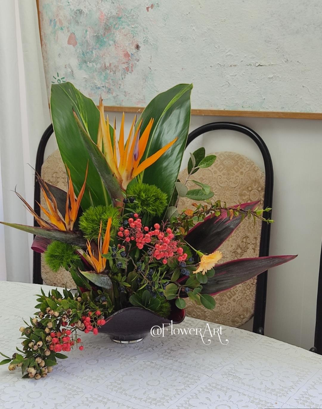 FlowerArt - עיצוב וסידור פרחים בסגנון אנגלי