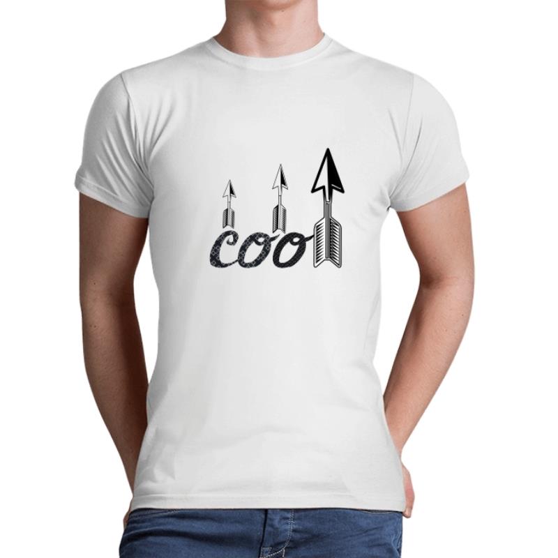 חולצת חצים Cool גבר צווארון עגול - חולצות מעוצבות לגברים