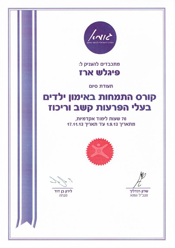 תעודת מאמן אישי לילדים ונוער בעלי הפרעת קשב