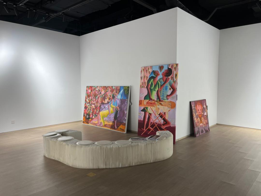raphael perez solo exhibition תערוכת יחיד שכרון צבעים מוזיאון לאמנות בסין רפי פרץ צייר ישראלי