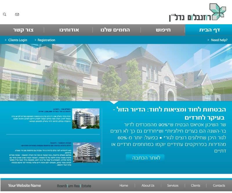 פתיחת אתר אינטרנט אישי . עם דומיין פרטי.