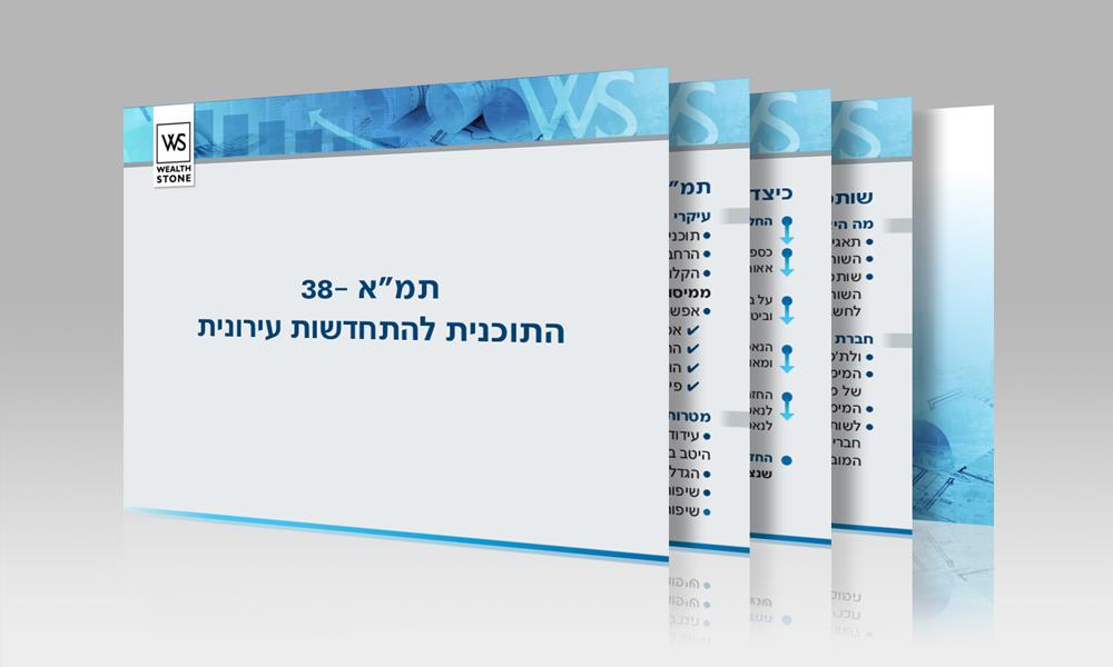 עיצוב מצגת לחברת WEALTHSTONE