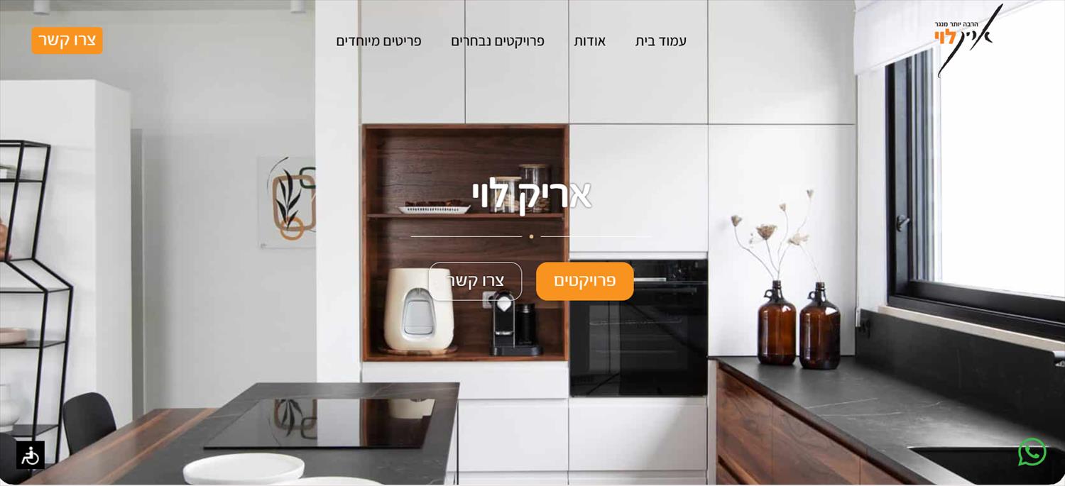 אריק לוי- אתר תדמית לאריק לוי- הרבה יותר מנגר
