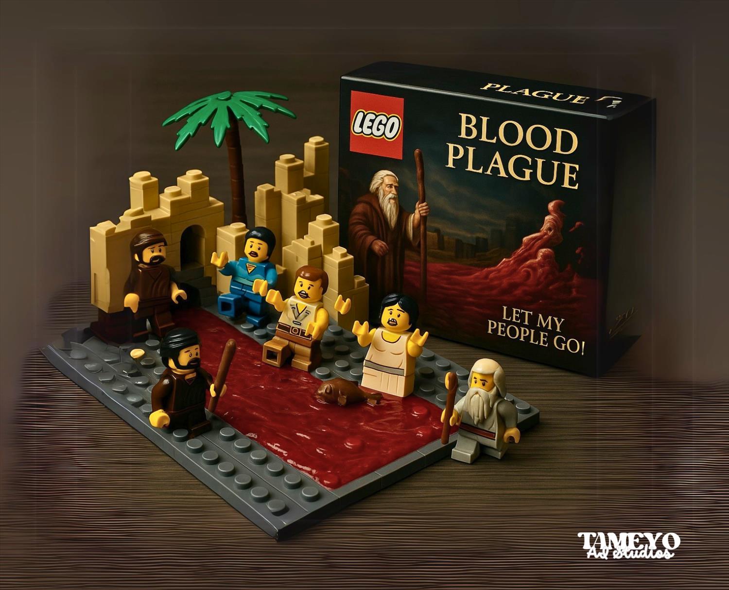 LEGO x Exodus – סדרת יציאת מצרים, הדמייה בבינה מלאכותית