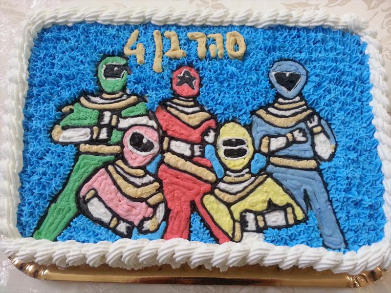 עוגת פאוור רנג'רס
