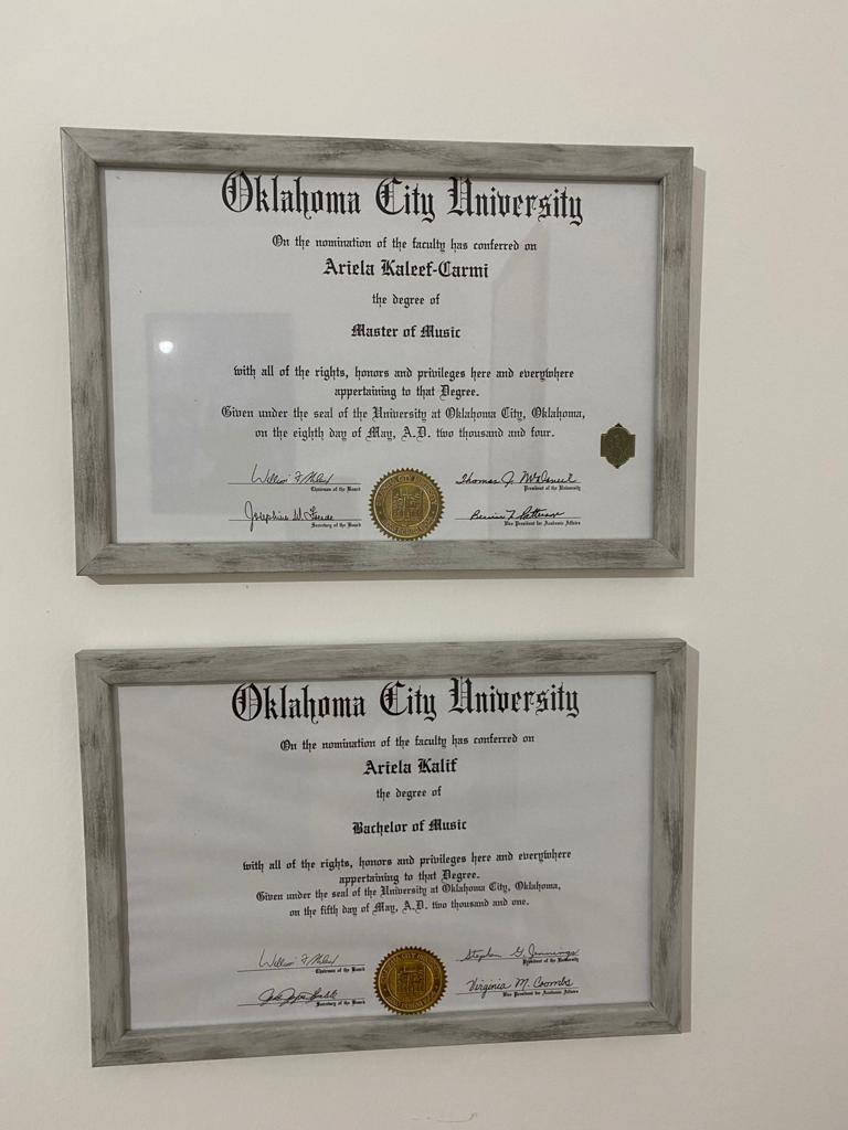 Master in vocal Performance - Music