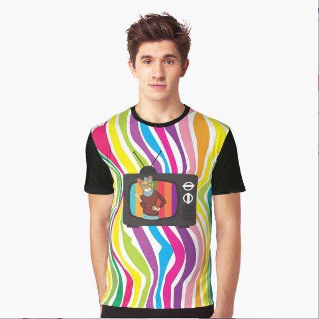 Colorful Retro Cat - Cats gifts - LOVE CATS - RETRO