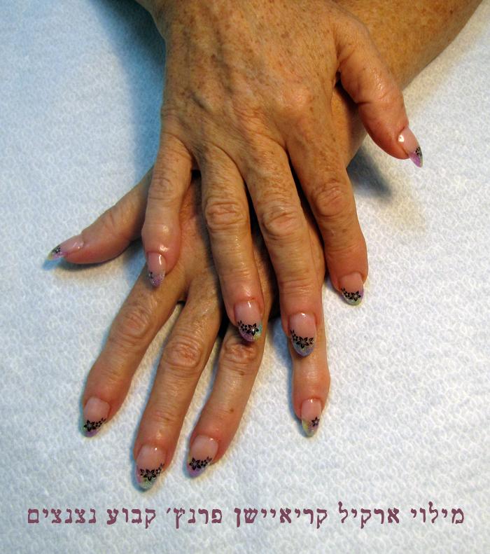 מילוי אקריל נצנצים