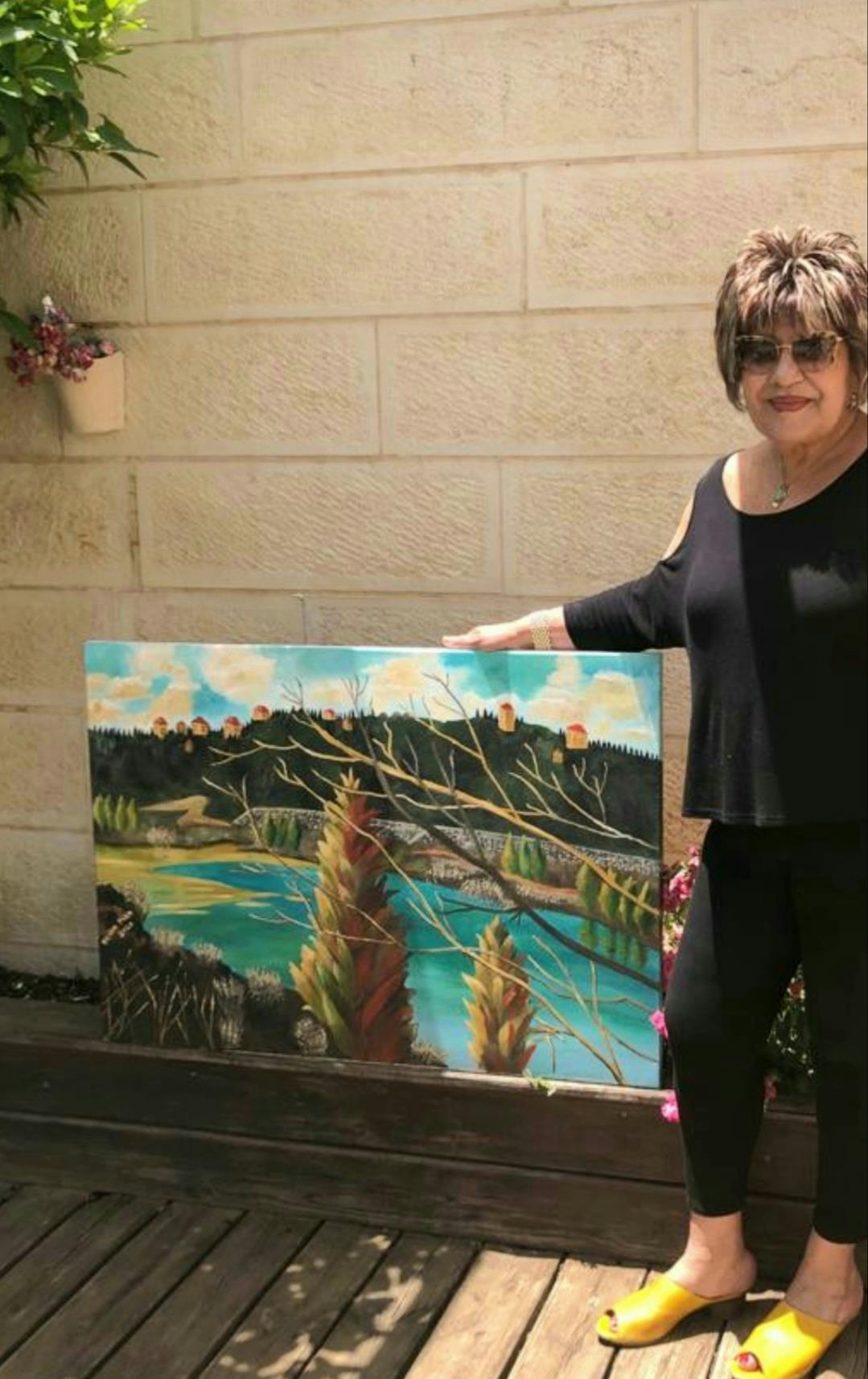 פרידה פירו Frida piro ציירת אמנית יוצרת ישראלית רב תחומית פיגורטיבית פלסטית ויזואלית חזותית ריאליסטי