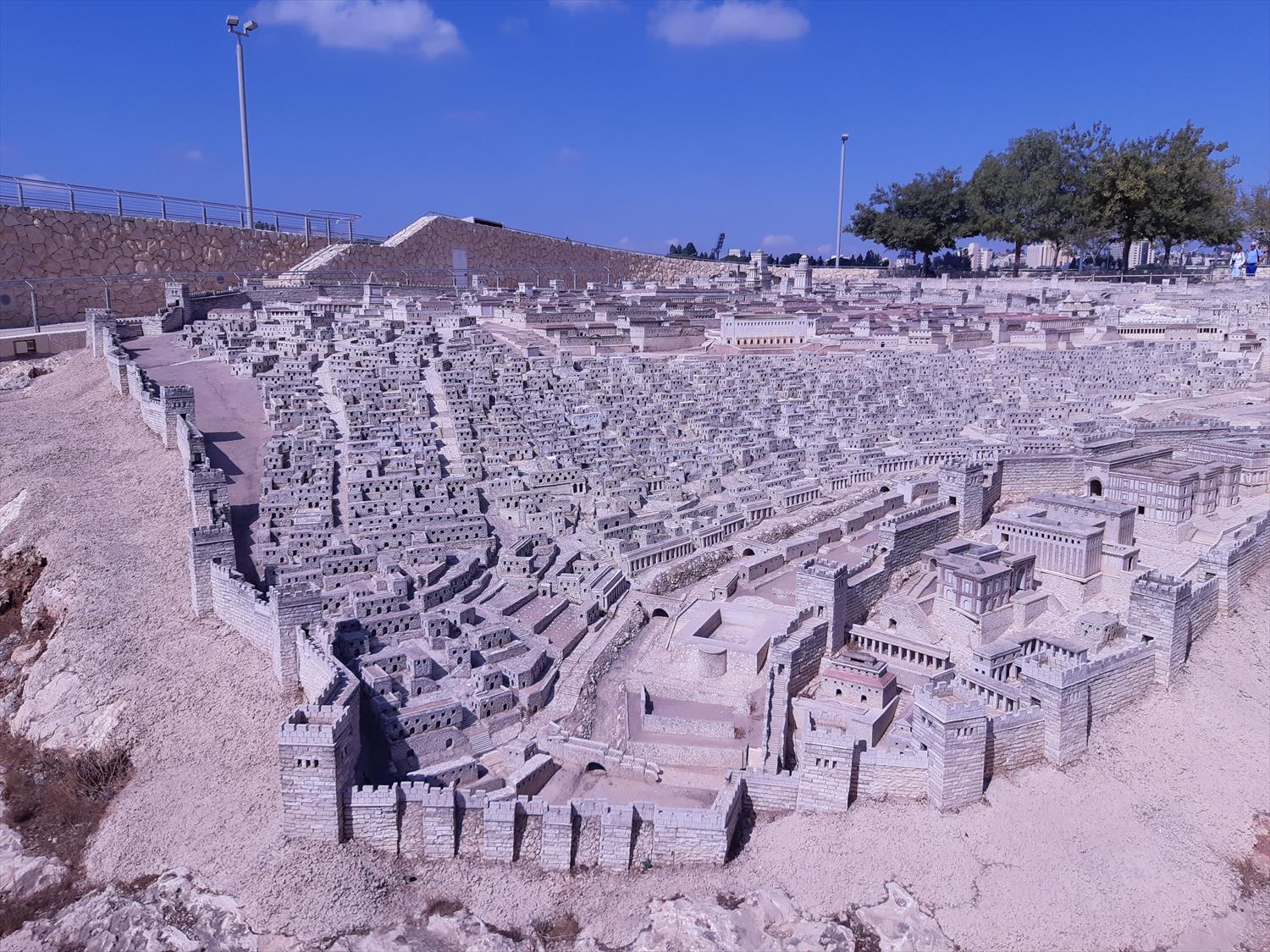 מאקט ירושלים בתק בית שני