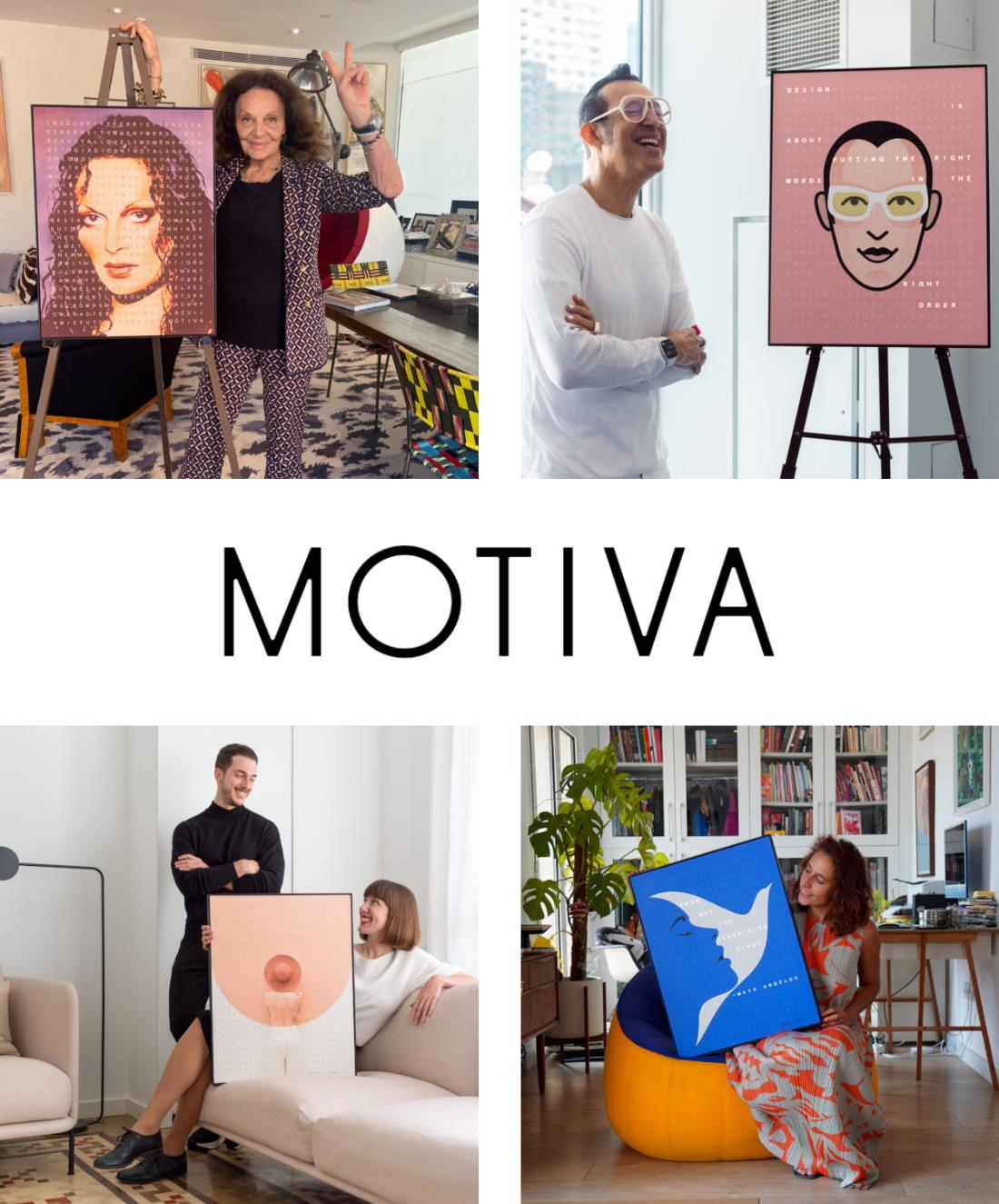 MOTIVA אומנות אינטראקטיבית מבוססת אלגוריתם וטכנולוגיה חדשנית