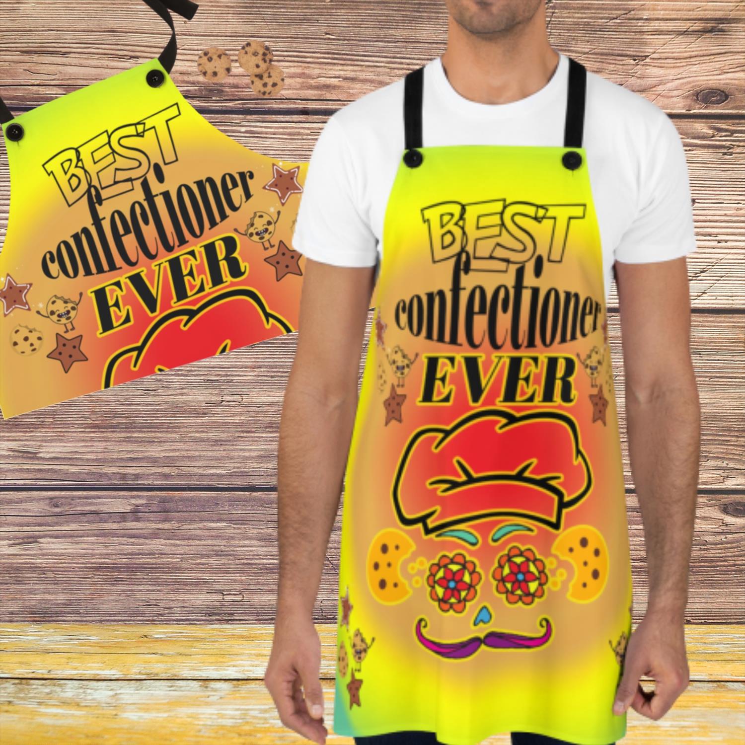Baker Apron, Confectioner, Best confectioner, Funny Apron, Aprons, Etsy shop