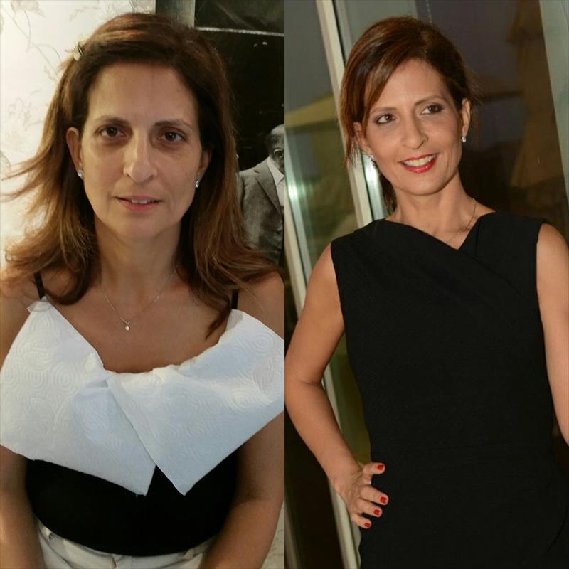 איפור אירוע בר מצווה - ללקוחה שלא נוהגת להתאפר וביקשה איפור עדין