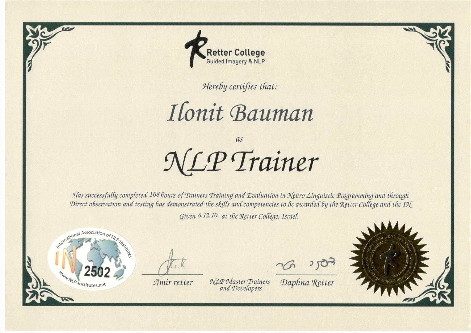 NLP TRAINER