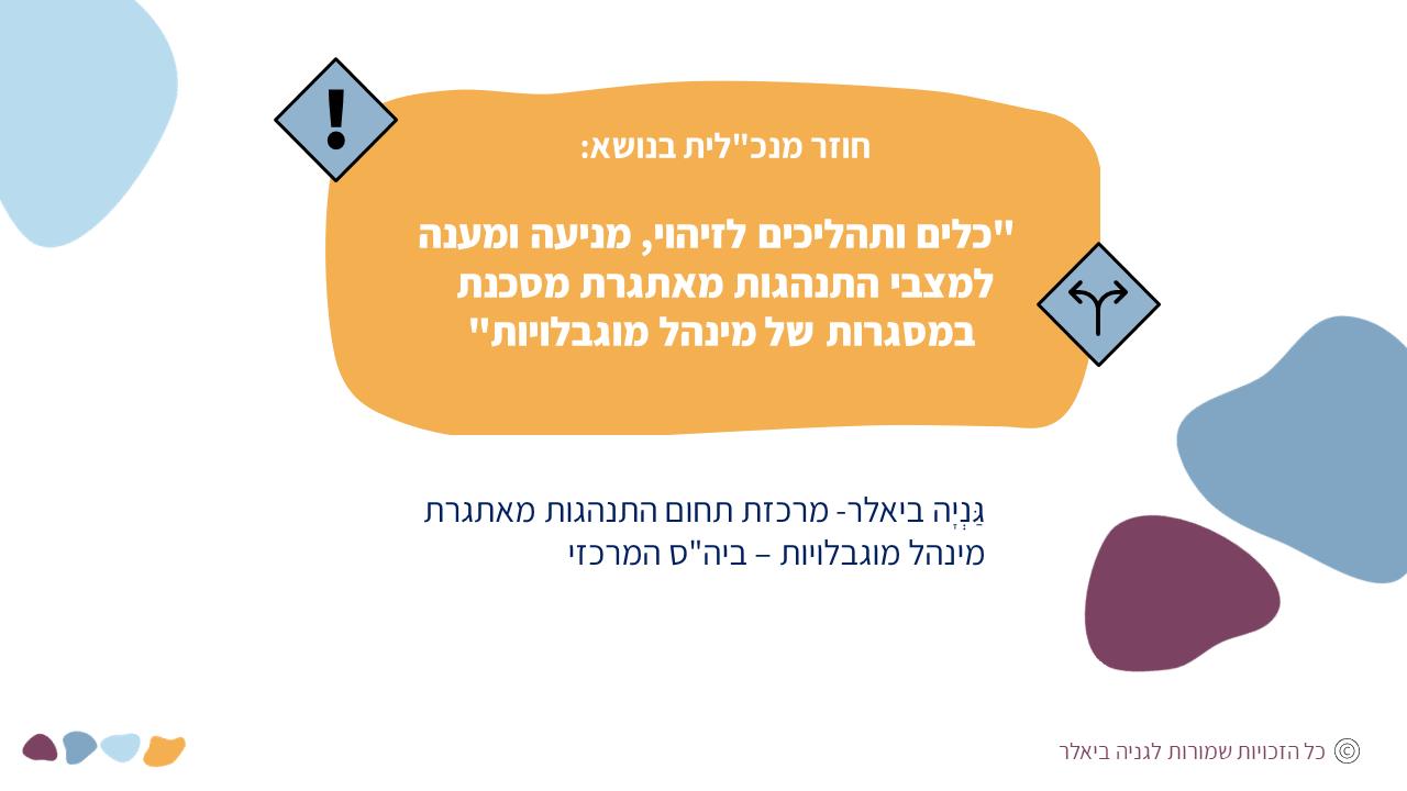 מצגת הדרכה להעברת תוכן בנושא תקנים