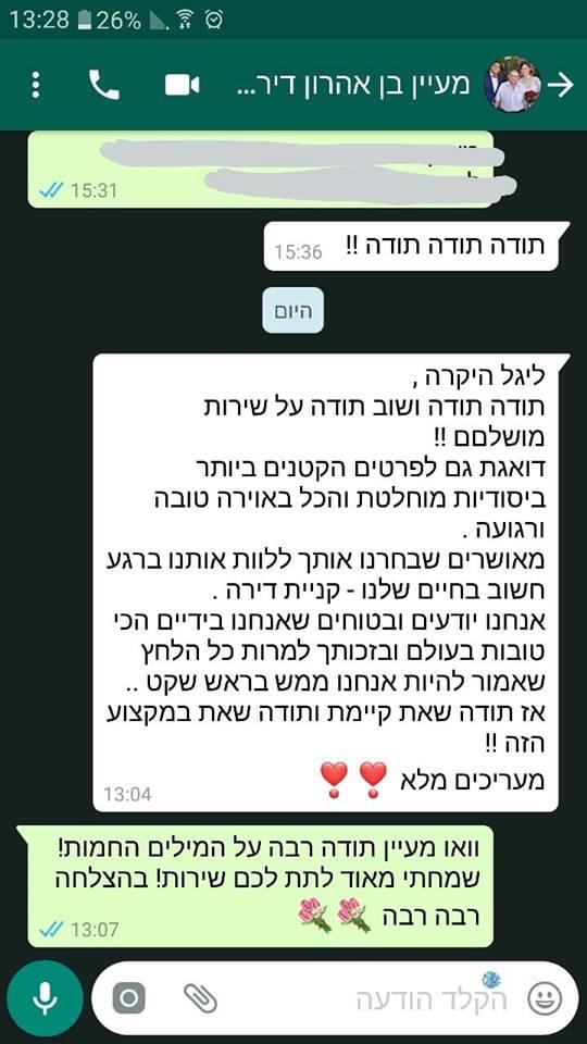 ייצוג רוכשים בהליך רכישת דירה